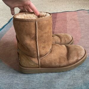 Ugg Classic Short Carmel Suede Snow Boots